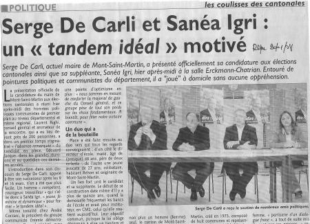 Les coulisses des cantonales