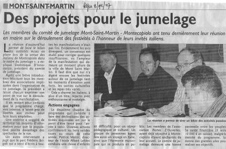 La passerelle pour des amitiès culturelles et humaines